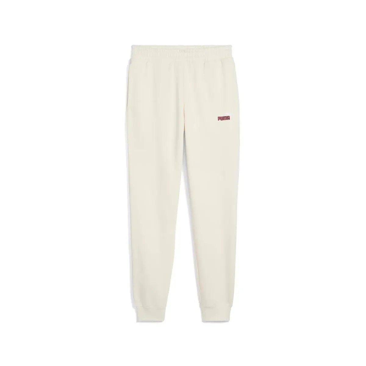 684713 ESS 2 COLOR LOGO SWEATPANTS BEIGE PUMA