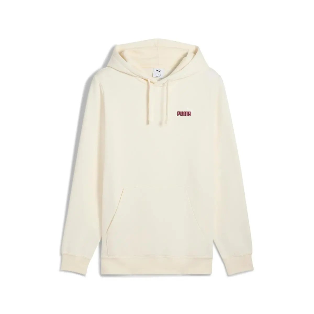 684718 ESS 2 COLOR LOGO HOODIE BEIGE PUMA