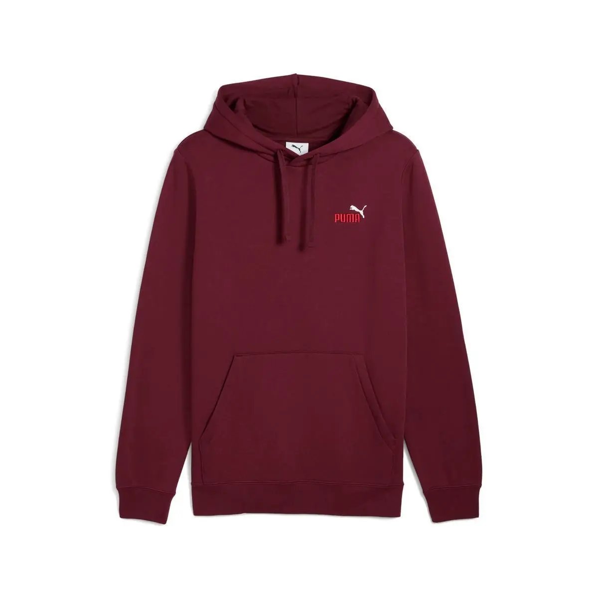 684718 ESS 2 COLOR LOGO HOODIE BORDEAUX PUMA