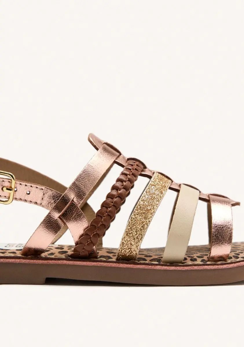 74139 HARWICH SANDALI ORO ROSA GIOSEPPO