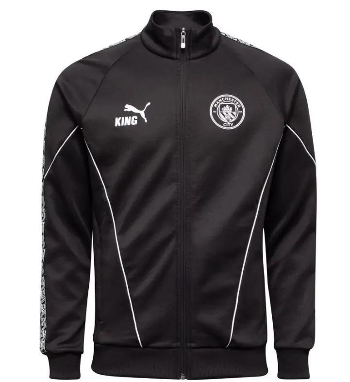 782173 MCFC KING ANTHEM JACKET NERO PUMA