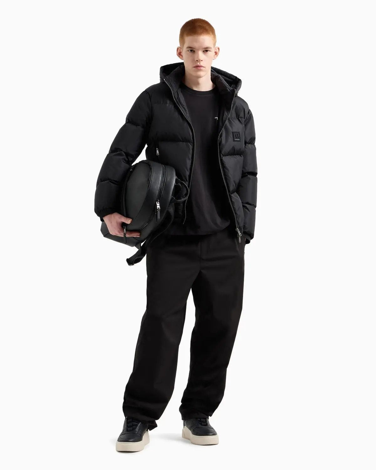 8NZT91 Z8H4Z T-SHIRT NERO ARMANI