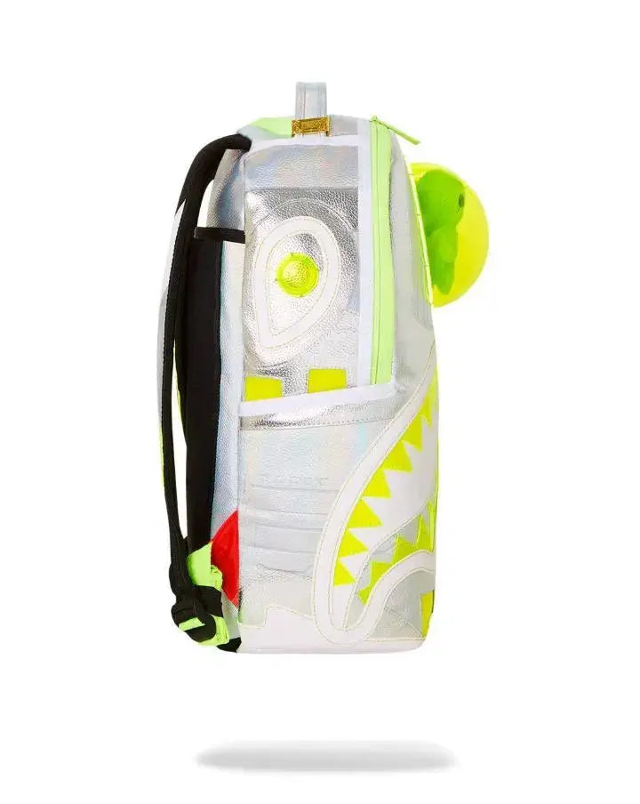 910B5127NSZ ALIEN MOTHERSHIP DLXSV BACKPACK BIANCO SPRAYGROUND