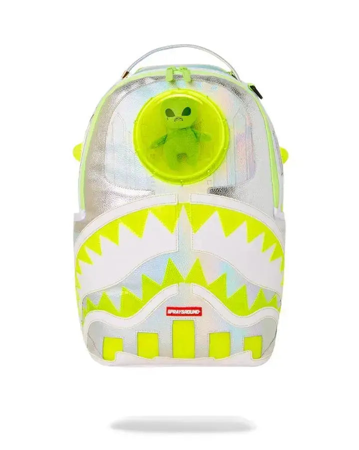 910B5127NSZ ALIEN MOTHERSHIP DLXSV BACKPACK BIANCO SPRAYGROUND