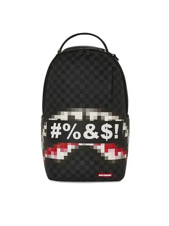 910B5862NSZ CENSORED BACKPACK NERO SPRAYGROUND