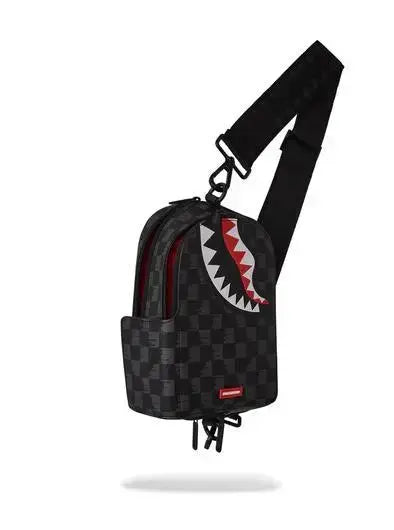 910B6569NSZ DRIP CHECK SHARK BACKPACK NERO SPRAYGROUND