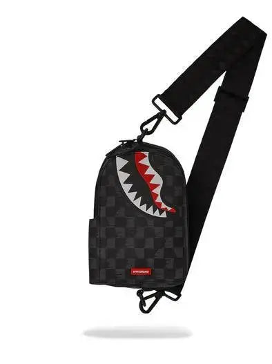 910B6569NSZ DRIP CHECK SHARK BACKPACK NERO SPRAYGROUND