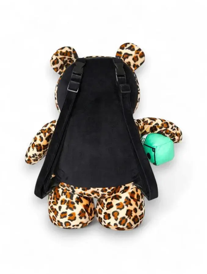 910B7282NSZ LEOPARD MONEY BEAR BACKPACK FANTASIA SPRAYGROUND