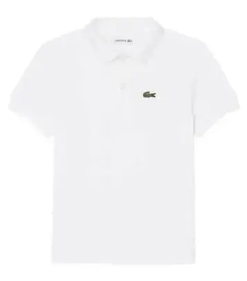 947354 LCB NON-ORGANIC PETIT PIQUE POLO BIANCO LACOSTE