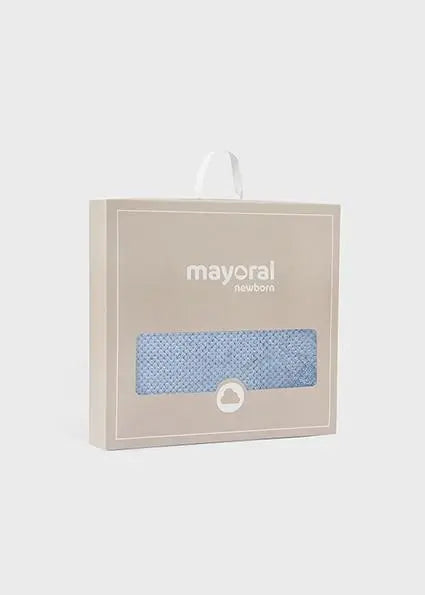 9959 COPERTINA PELLICCIOTTO BLU MAYORAL