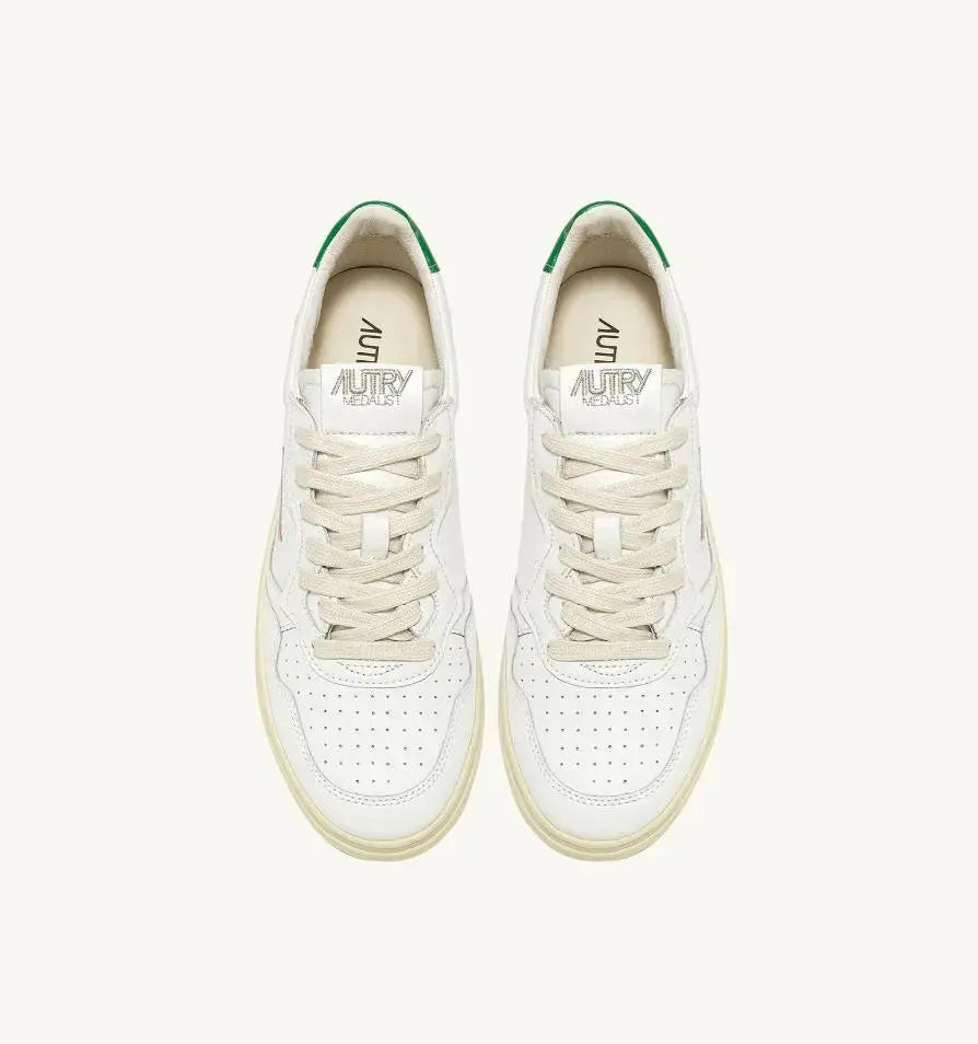 AULM-LL20 SNEAKERS BIANCO/VERDE AUTRY