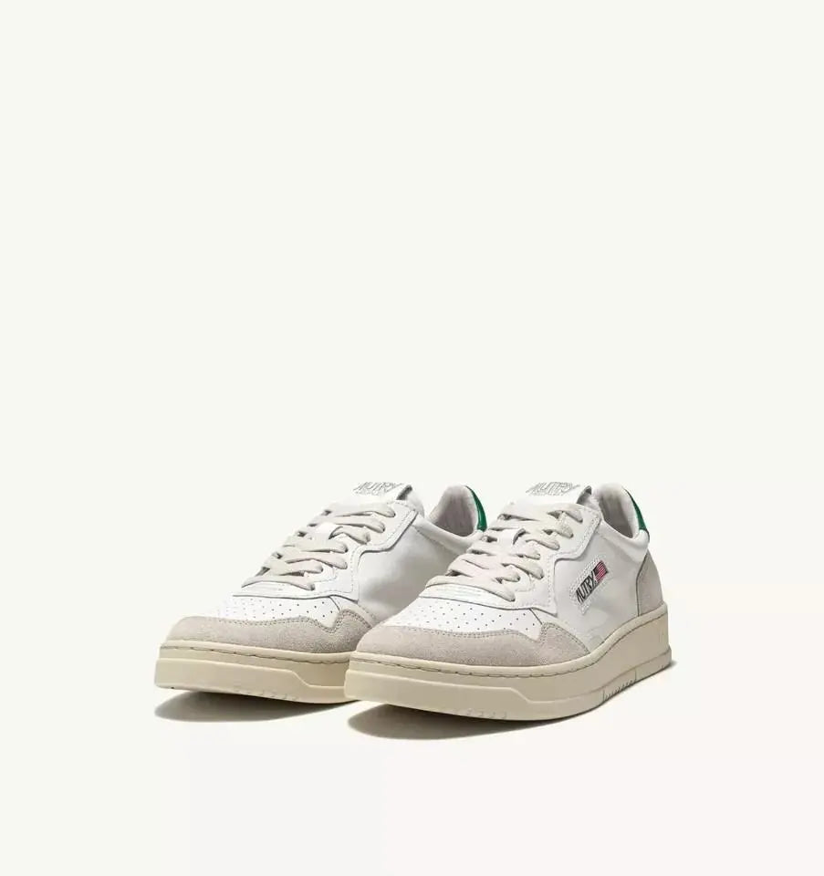AULM LS23  MED LOW BIANCO/VERDE AUTRY