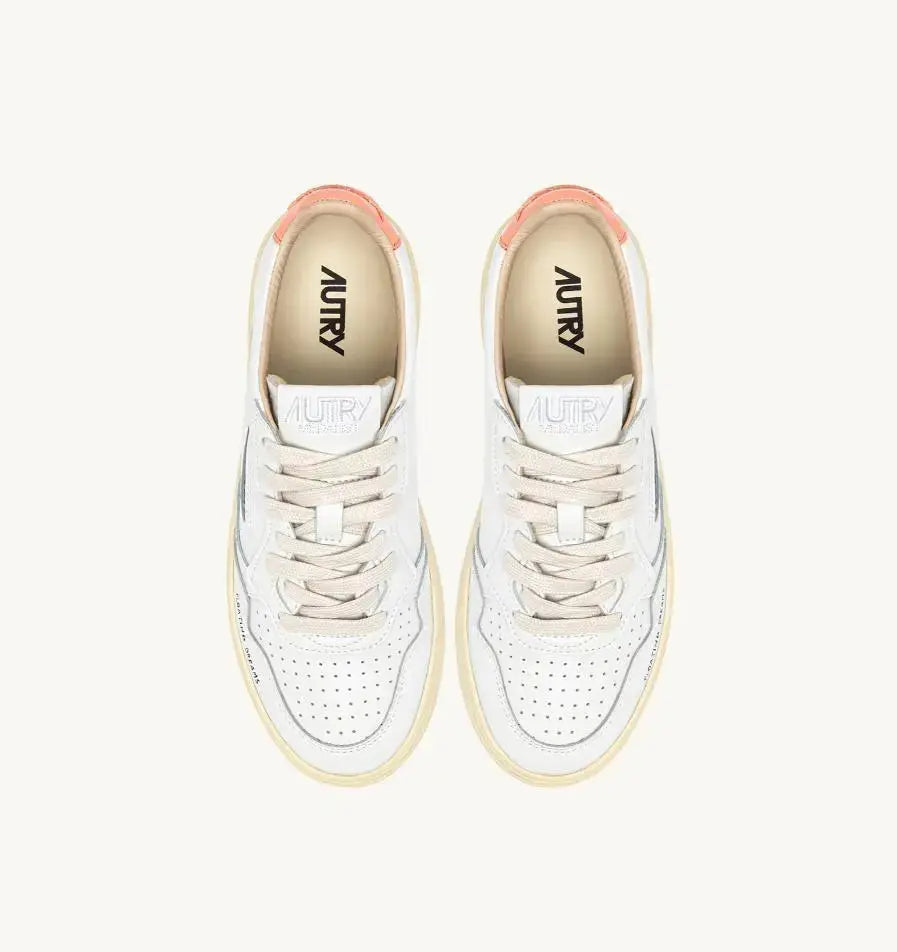 AULW-DL03 MEDIALIST LOW BIANCO/PESCA AUTRY