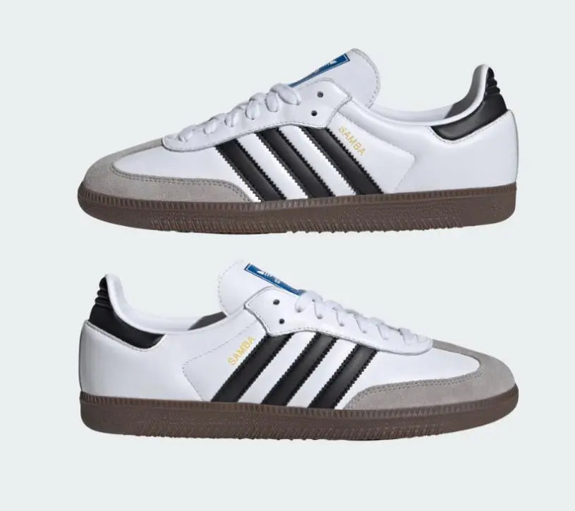 B75806 SAMBA OG BIANCO/NERO ADIDAS