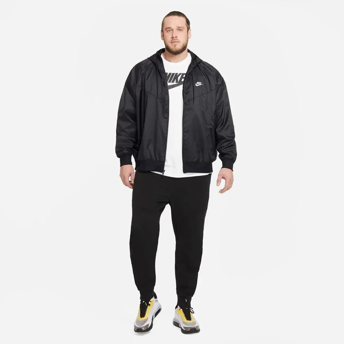 DA0001 M NK WVN LND WR HD JKT NERO NIKE