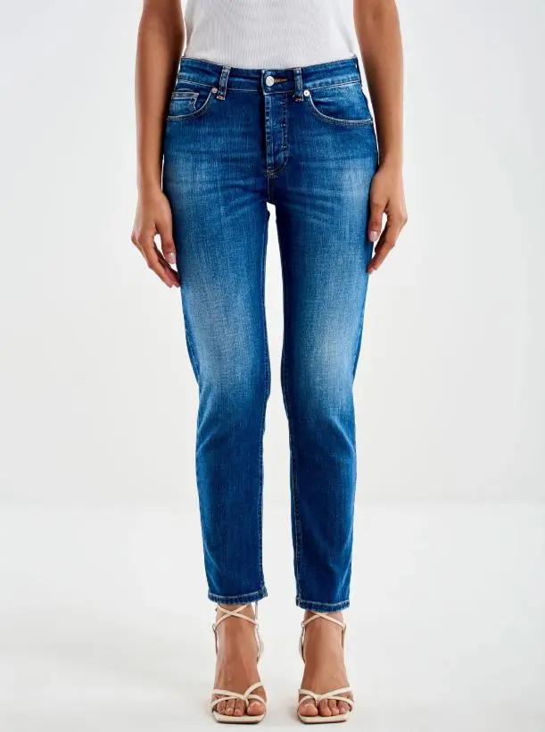 DD5085 PANTA DAISY BLU VICOLO