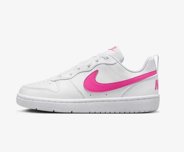 DV5456 COURT BOROUGHT LOW BIANCO/FUCSIA NIKE