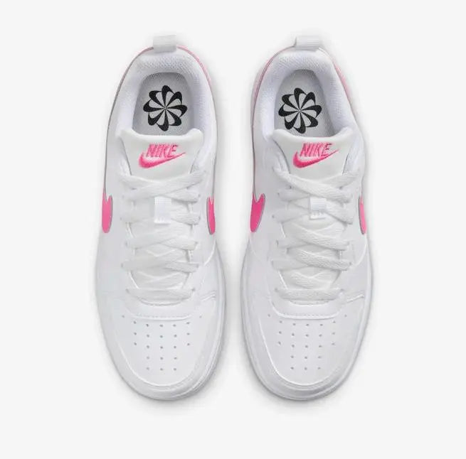 DV5456 COURT BOROUGHT LOW BIANCO/FUCSIA NIKE