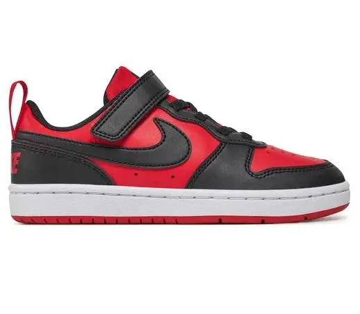 DV5457 COURT BOROUGH LOW ROSSO/NERO NIKE