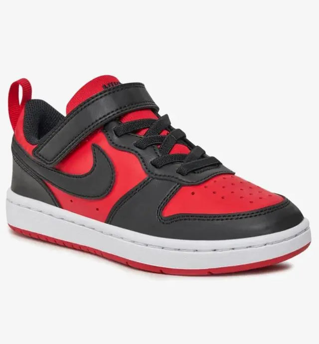 DV5457 COURT BOROUGH LOW ROSSO/NERO NIKE