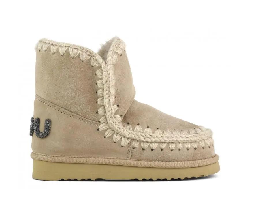 FW101050A ESKIMO 18 GLITTER LOGO CAMEL MOU