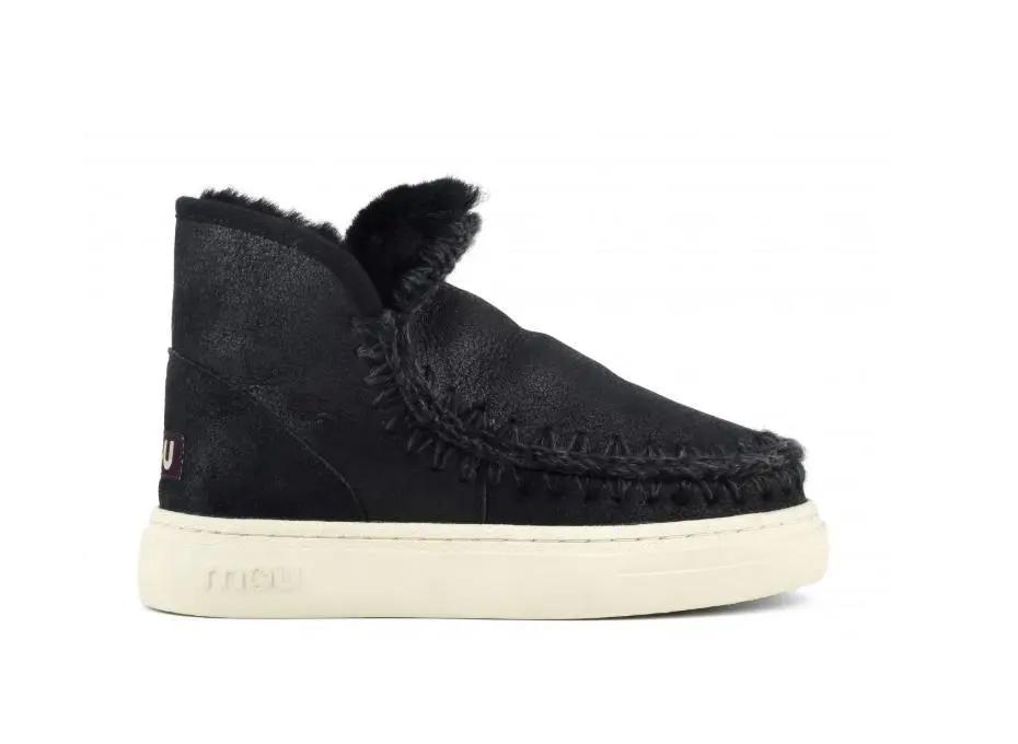 FW411000B ESKIMO SNEAKERS NERO MOU