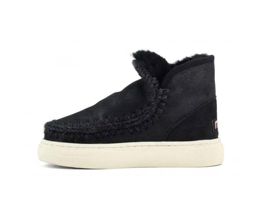 FW411000B ESKIMO SNEAKERS NERO MOU