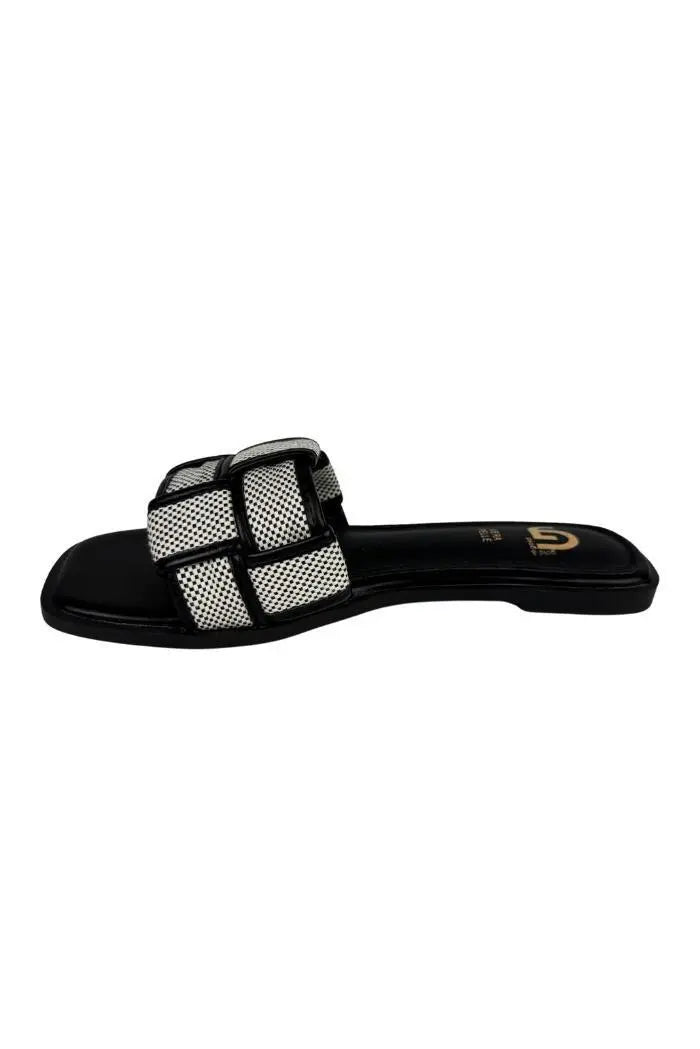 GH60 CIABATTA NERO GOLD&GOLD