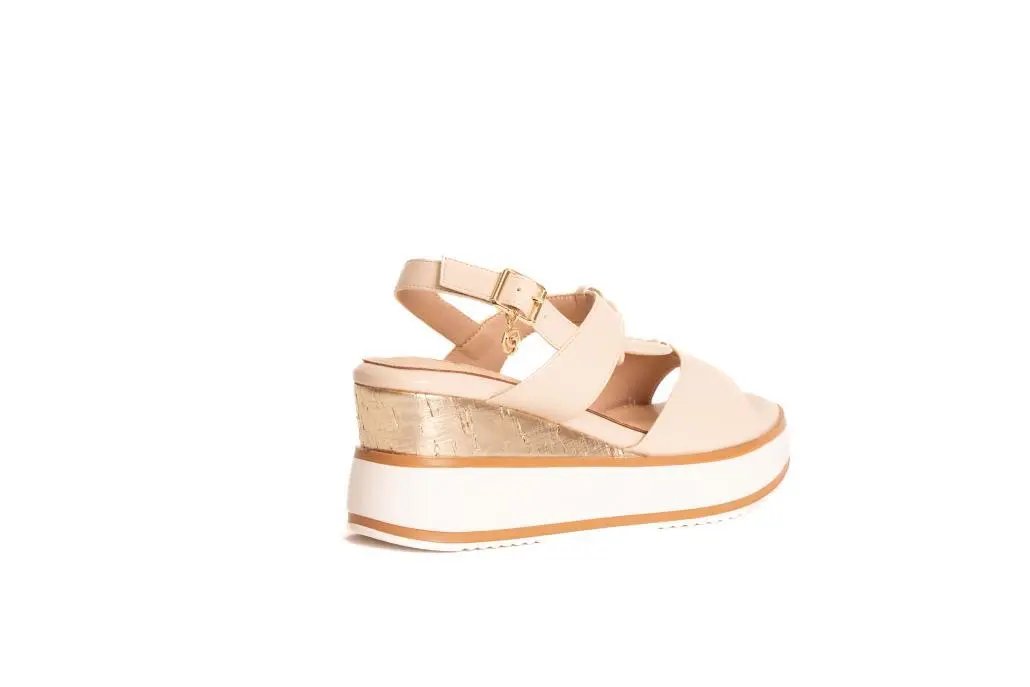 GH71 ZEPPA CON ACCESSORIO BEIGE GOLD&GOLD