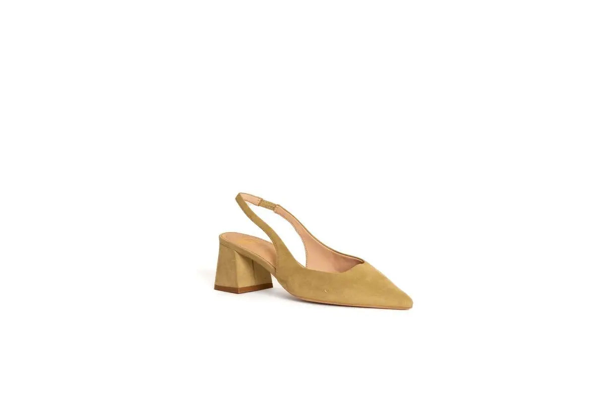GU280 SLINGBACK VERDE GOLD&GOLD
