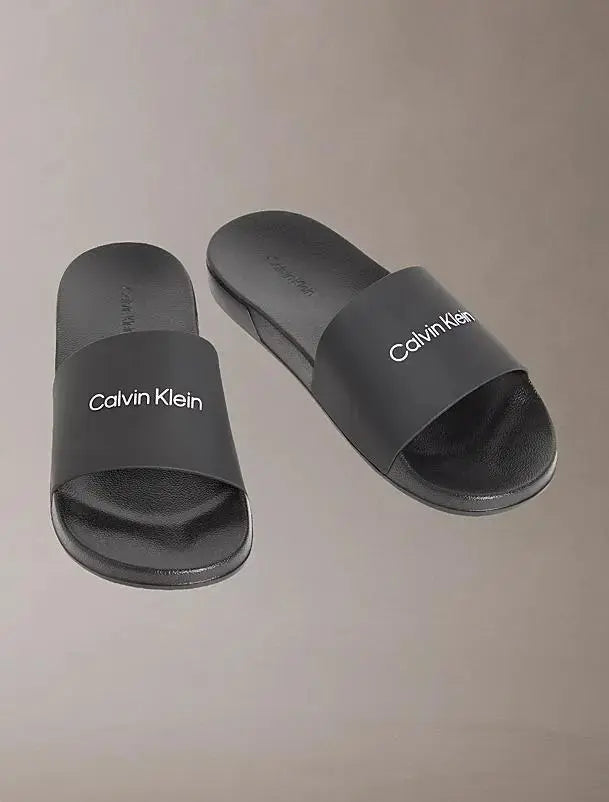HM0HM02107 ESS SLIDE MONOBRAND NERO CALVIN KLEIN