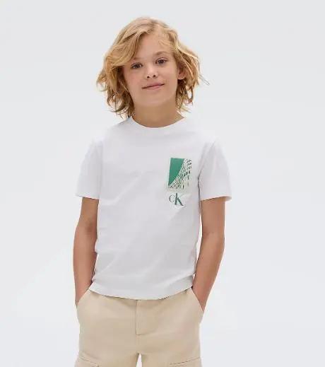 IB0IB02532T SEASONAL ENTRY PRINCE LOGO BIANCO CALVIN KLEIN