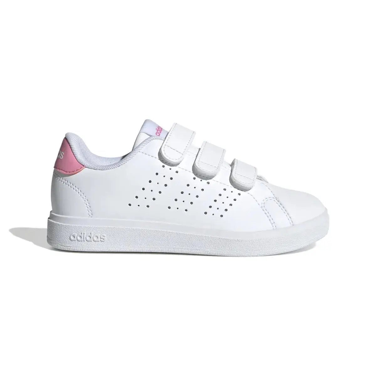 ID1305 ADVANTAGE BASE 2.0 FTWWHT/BLIPINK ADIDAS