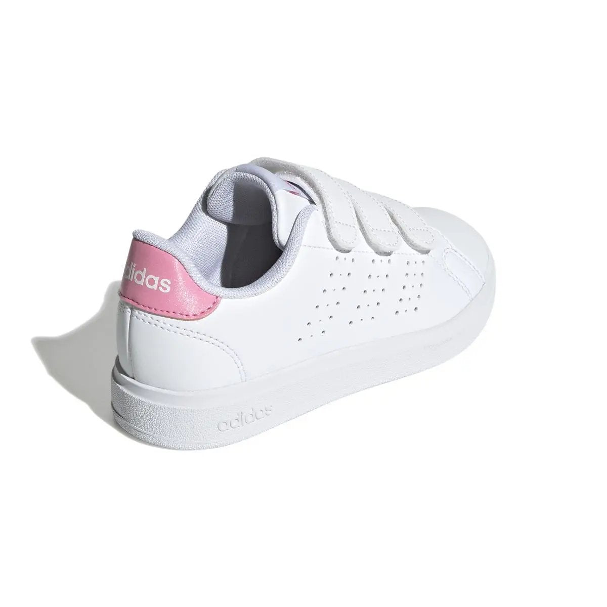 ID1305 ADVANTAGE BASE 2.0 FTWWHT/BLIPINK ADIDAS