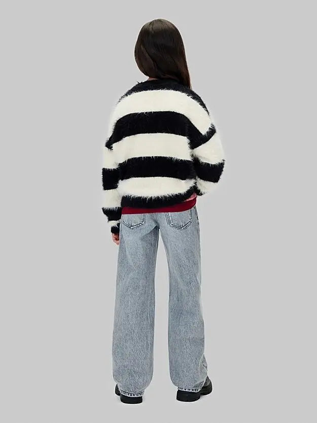 IG0IG03001J HR WIDE LEG WASHED MODERN GREY GRIGIO CALVIN KLEIN