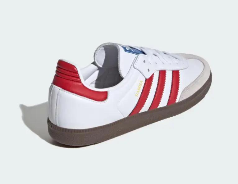 IG1025 SAMBA OG BIANCO/ROSSO ADIDAS