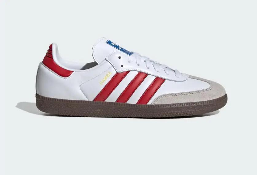 IG1025 SAMBA OG BIANCO/ROSSO ADIDAS