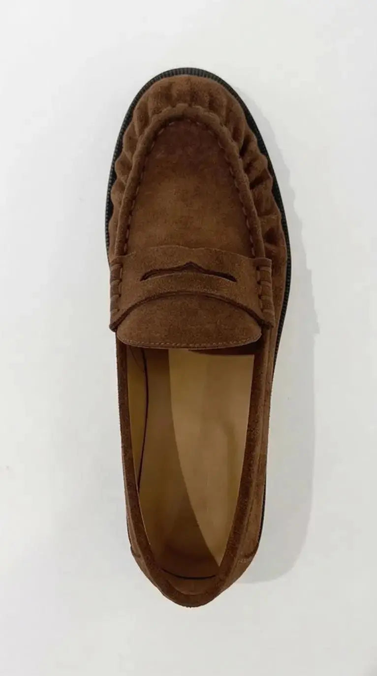 IM01 MOCASSINO CLASSICO - Made in Italy CIOCCOLATO INEDIT