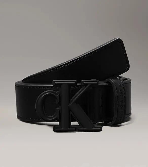 IU0IU00655 BUCKLE BELT NERO CALVIN KLEIN