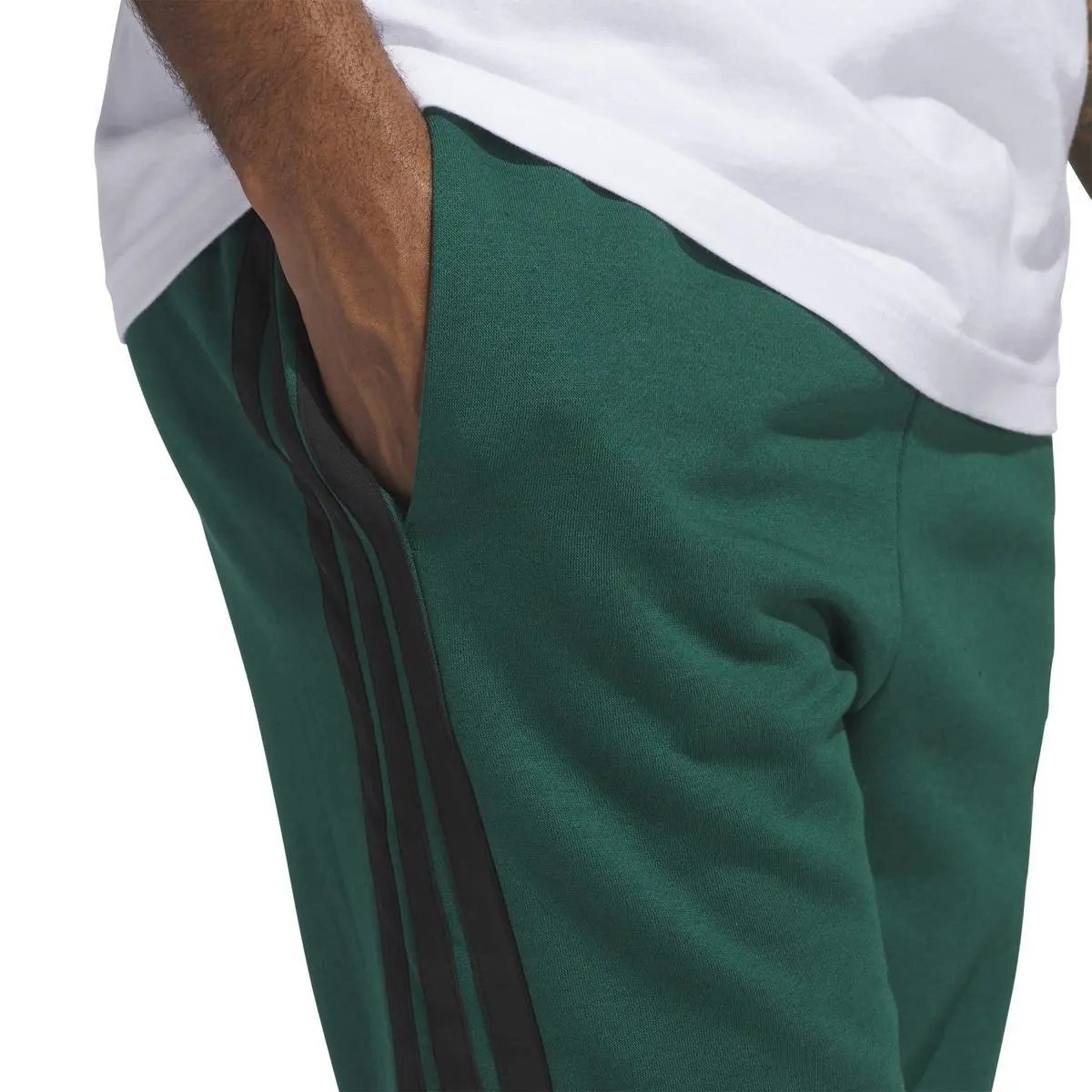 JD1860 M 3S FL TC PT VERDE - Pantaloni Ideali per Tutte le Occasioni ADIDAS