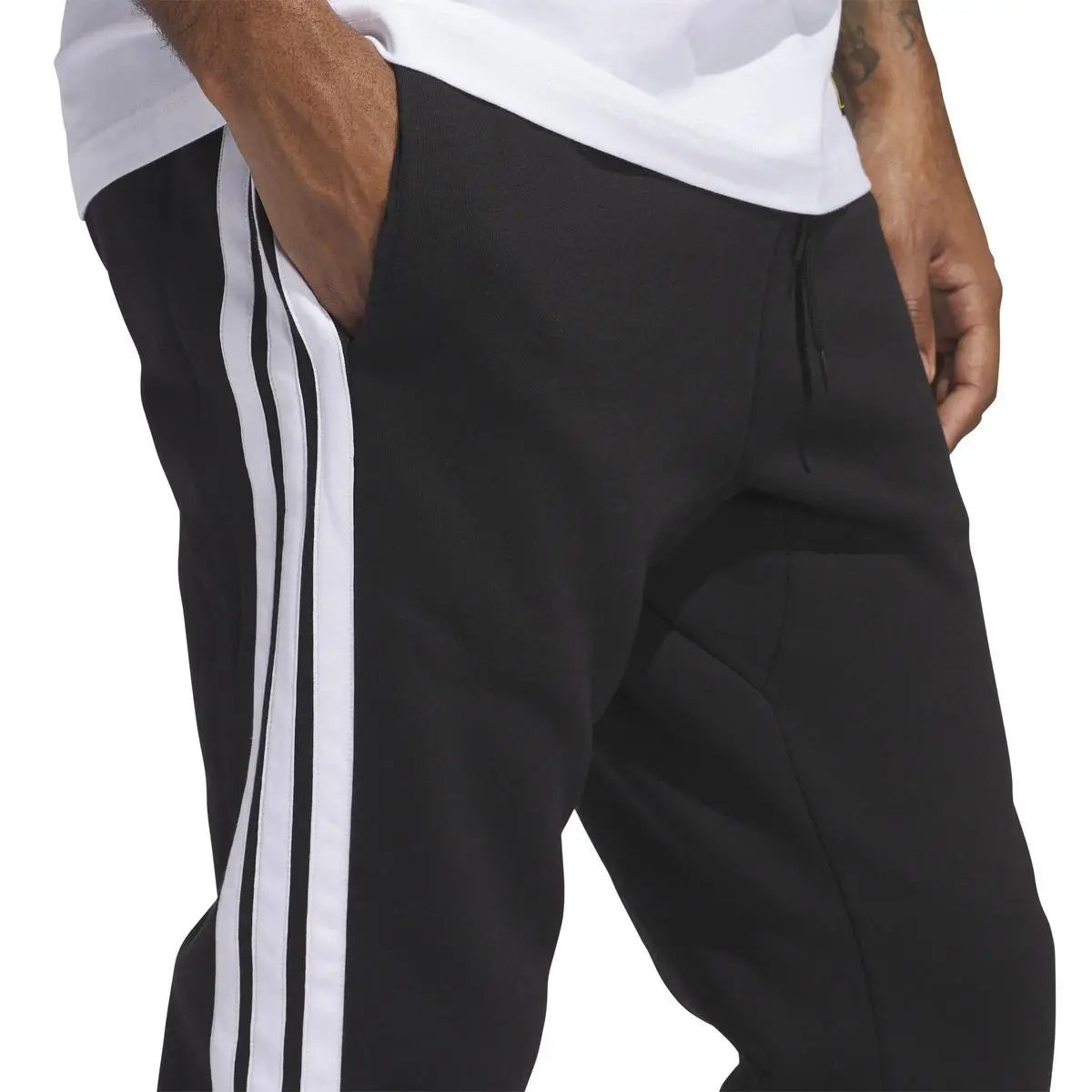 JD1861 M 3S FL TC PT NERO - Pantaloni di Moda ADIDAS