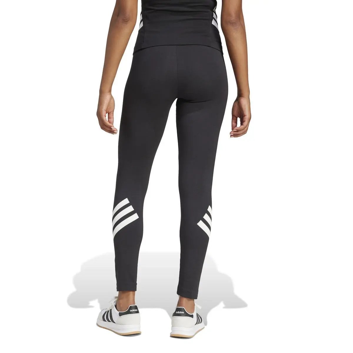 JE0215 W FI 3S LEGGING NERO ADIDAS
