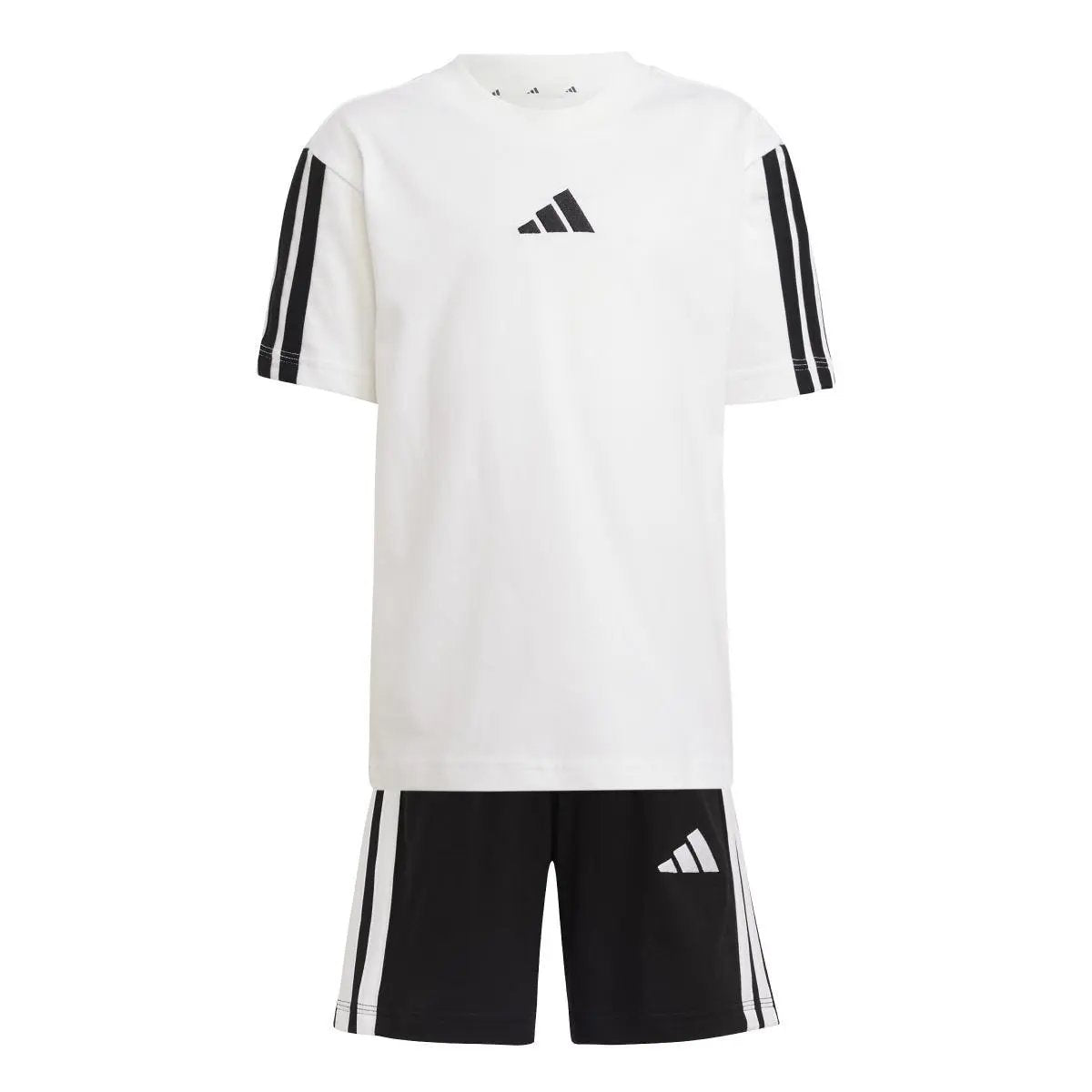 JE1401 LK 3S T-SET 160 BIANCO/NERO ADIDAS