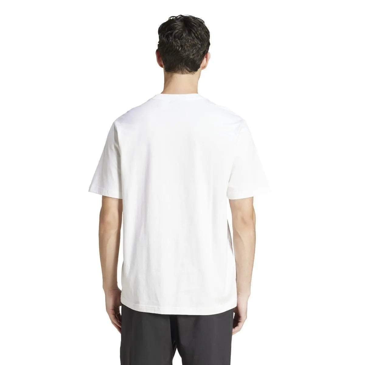 JE9000 M LIN SJ T WHITE/BLACK ADIDAS