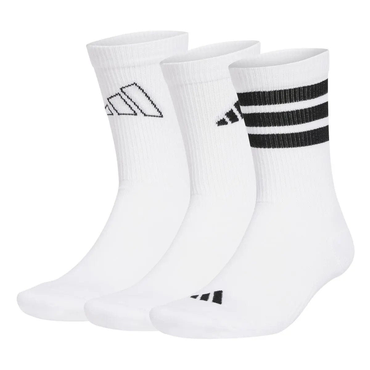 JI6316 LOGO PACK 3PP BIANCO ADIDAS