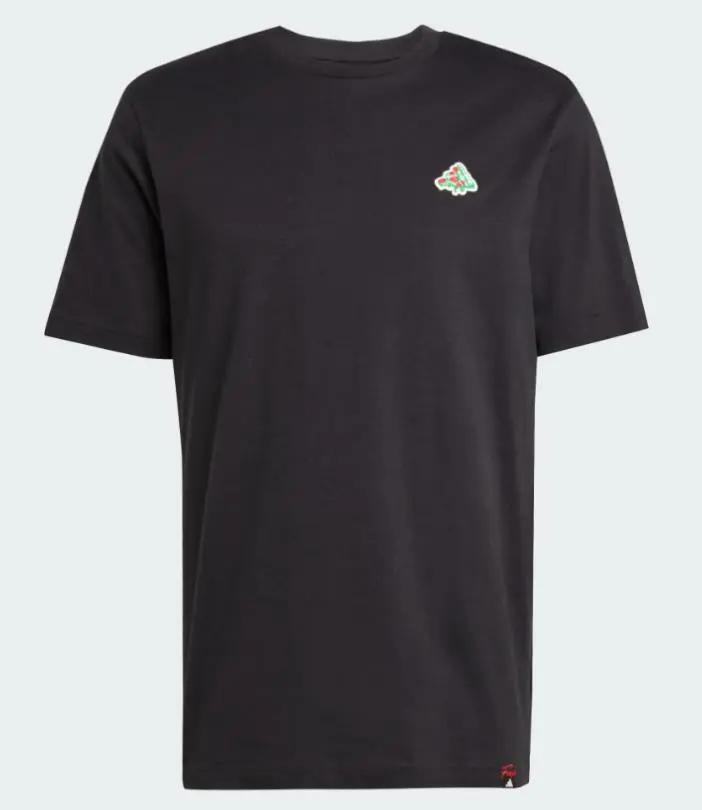 JM6483 M PIZZA TRIM T NERO ADIDAS