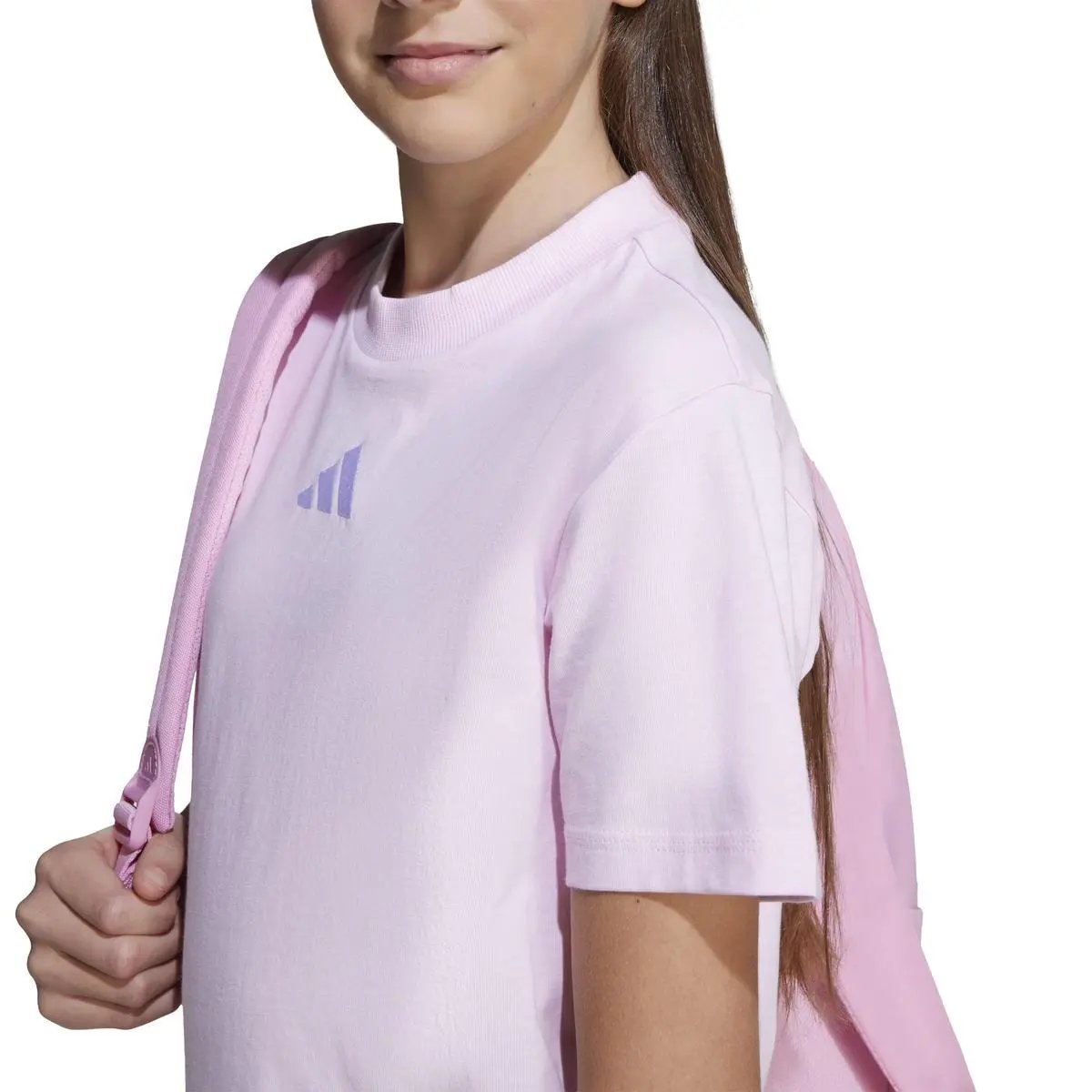 JW0004 J SL TEE 160 ROSA ADIDAS