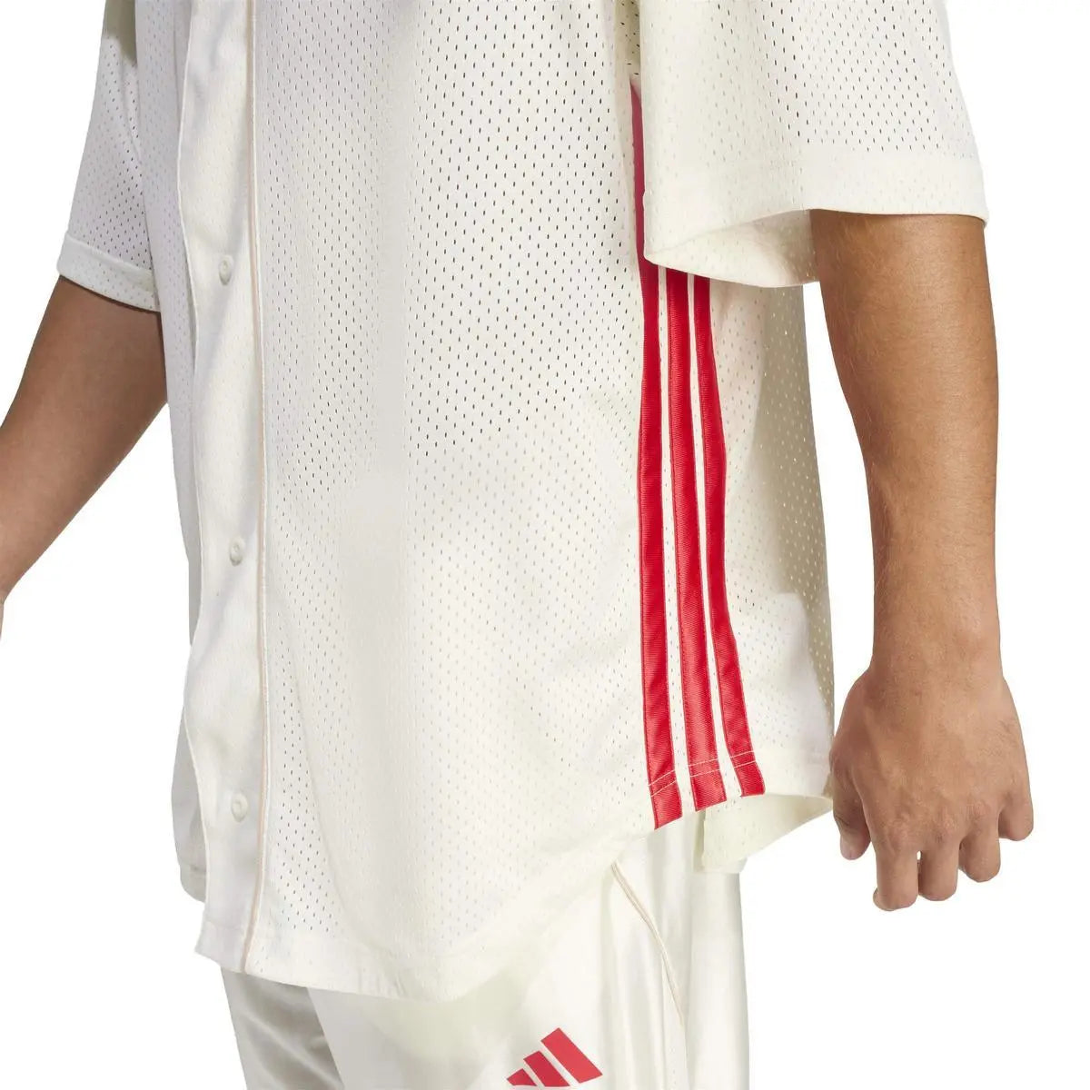 JZ6926 M STA SEAS SHRT BIANCO/ROSSO ADIDAS