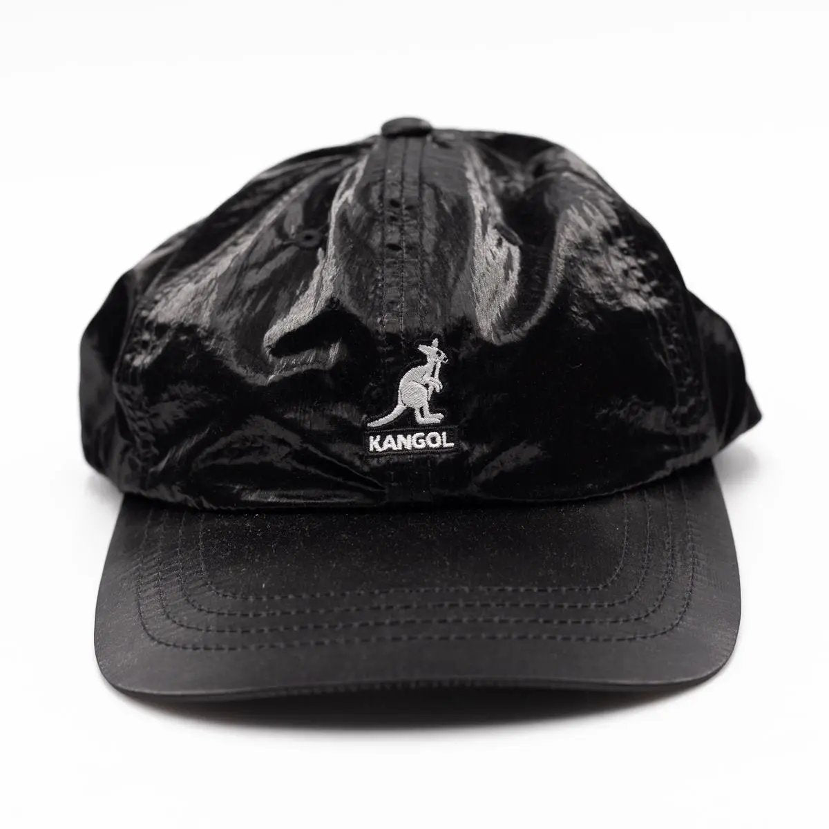 K4367 IRIDESCENT BASEBALL NERO KANGOL