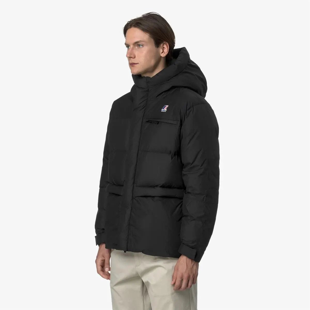 K5141QW LE VRAI 4.0 AURELE HEAVY WARM NERO K-WAY